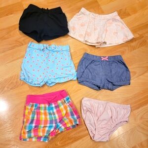 Baby girl shorts bundle size 12 months